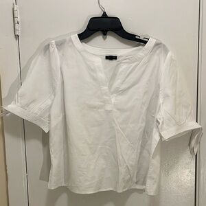 Talbots White Blouse